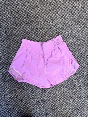 lululemon athletica Pink Run Shorts